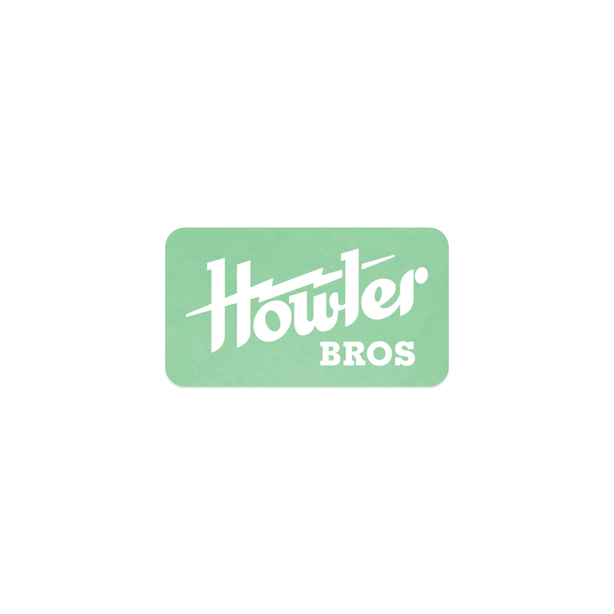Howler Electric Sticker- Seafoam
